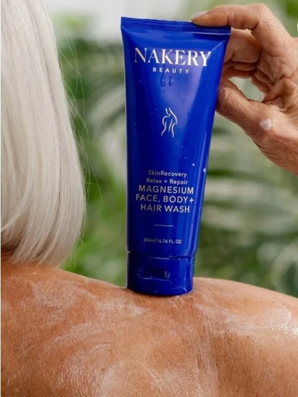 Nakery Beauty SkinRecovery Relax + Repair Magnesium Face, Body & Hair Wash 🫧